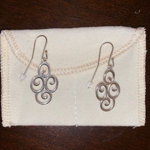 NEVER WORN James Avery Four Swirl Ear Hooks